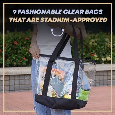 stadium approved clear bag size